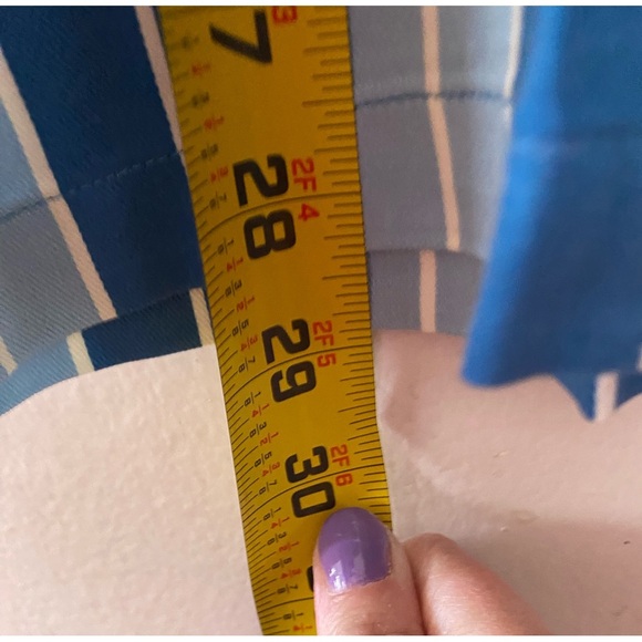 Bogey Boys Blue Striped Button Up Shirt Men’s Size Small NEW Golf Apparel - Picture 6 of 8